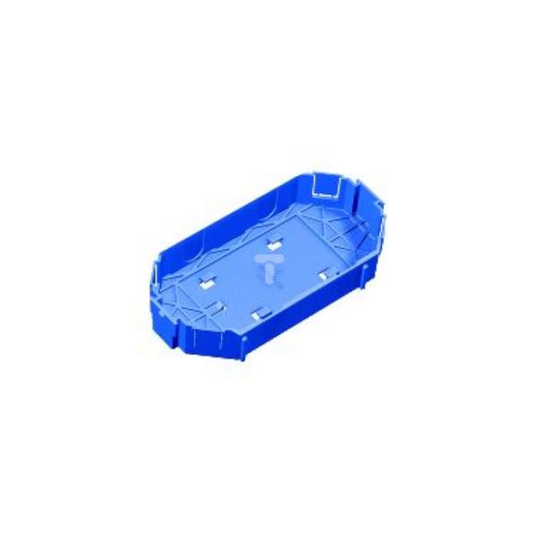 Optiline 45 Puszka osłonowa do dwóch gniazd niebieski ISM50800