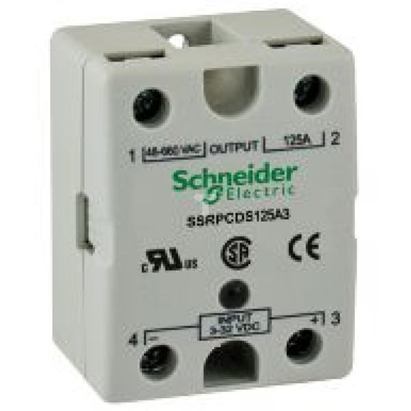 Panel montazowy SSR,3-32VDC,48-660VAC,125A SSRPCDS125A3