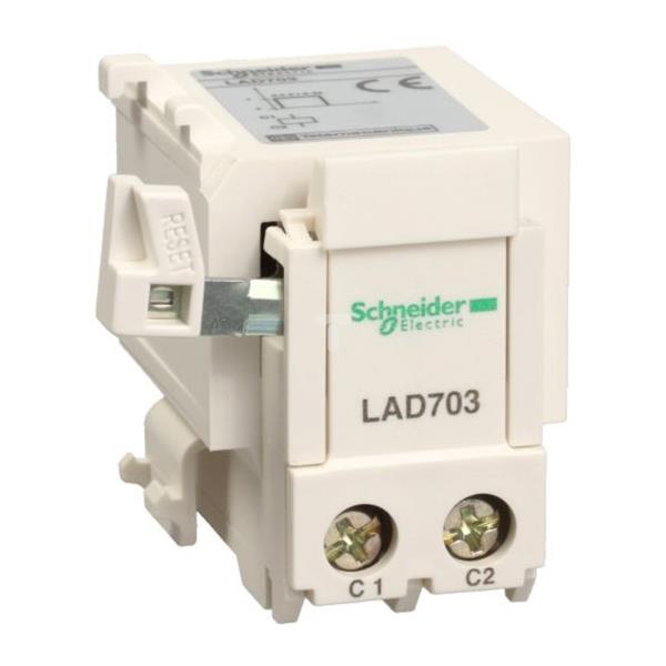 Przekaźnik przeciążeniowy, zdalne ster.elektr. WYŁ lub reset, 110 V DC/AC LAD703F