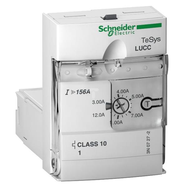 Zaawansowana jednostka sterująca LUCC, klasa 10, 3…12A, 110…220 V DC/AC LUCC12FU