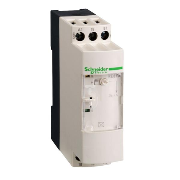 Przekaźnik czasowy przem., 0,1...3 s, typ A, 24 V AC/DC, 110...240 V AC, 1 C/O RE8TA61BUTQ