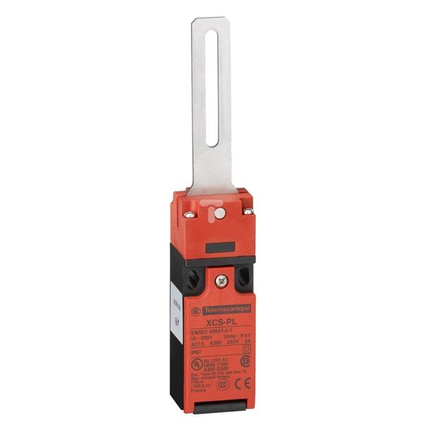 Łącznik bezpieczeństwa XCSPL, dźw. prosta, wycentrowana, 1NC+1NO -M16 XCSPL552