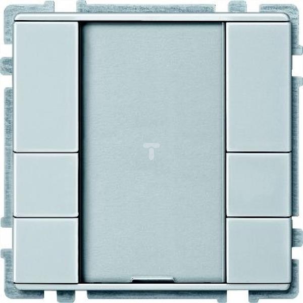 Przycisk potrójny plus, aluminium, Artec/Antique MTN628260