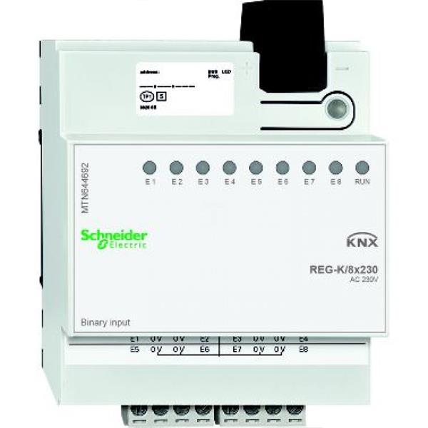 Wejście binarne REG-K/8x230, jasnoszary MTN644692