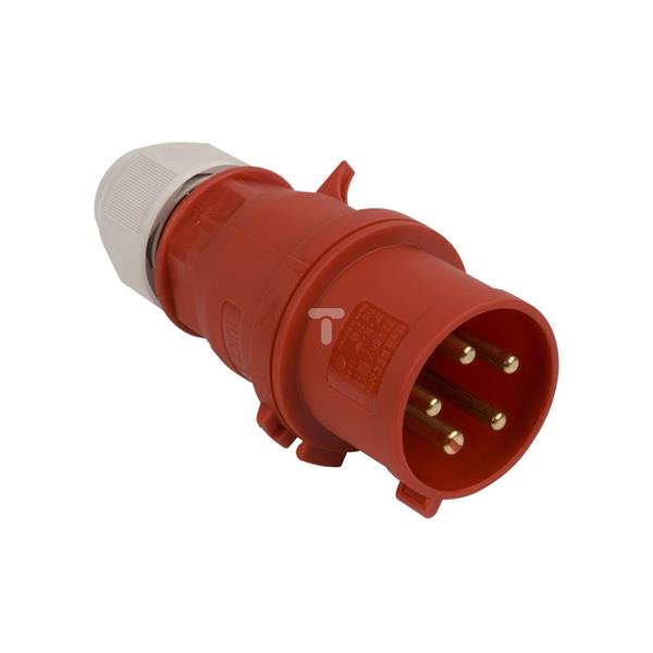 Wtyczka przenośna 32A 5P 400V 6h IP44 MULTI-GRIP Quick-Connect 2148