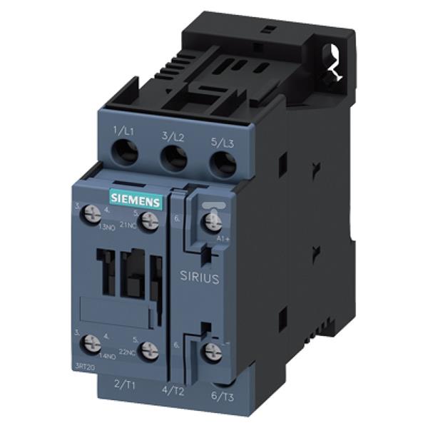 Stycznik AC-3, 11KW/400V, 1NO+1NC, AC(40-60HZ)/DC Uc 95...130V 3P 3RT2026-1NF30