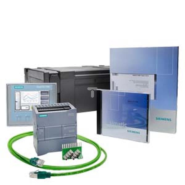 Moduł startowy SIMATIC S7-1200 + KTP400CPU 1212C AC/DC/przekaźnik, panel HMI KTP400 BASIC COLOR PN, STEP7 BASIC V