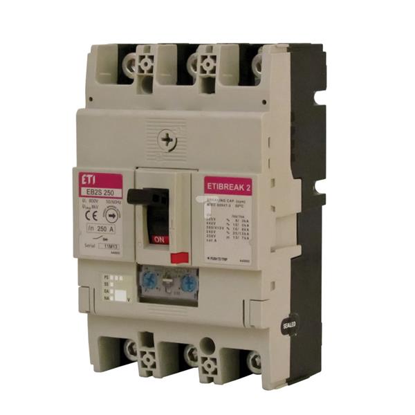 Wyłącznik mocy 3P 250A 16kA /regulacja termiczna/ EB2S 250/3LA 004671888