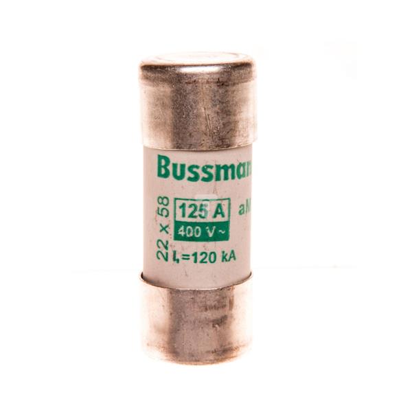 Wkładka cylindryczna CYLINDRICAL FUSE 22x58mm 125A AM 400V AC C22M125