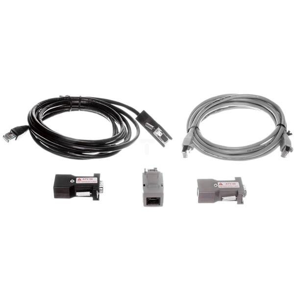 Zestaw kabli ATV PC 2m 1xRJ45/RS232/RS485/SUB-D VW3A8106