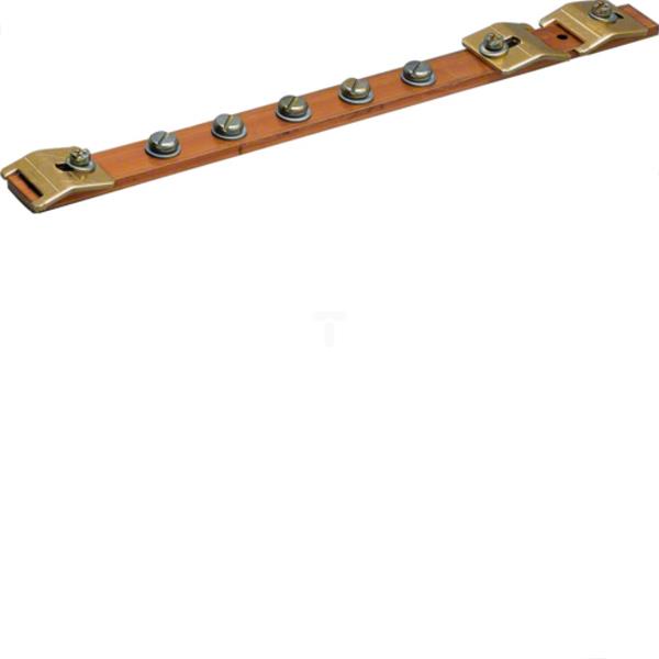 Szyna uziemiająca Univers CU 20x5mm 1-polowa UZ010