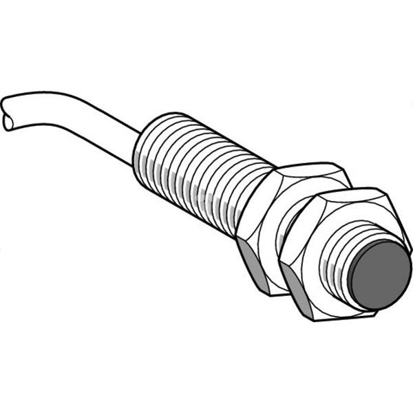 Czujnik indukcyjny M8 Sn=2,5mm 12-24V 1Z PNP XS108B3PAL2
