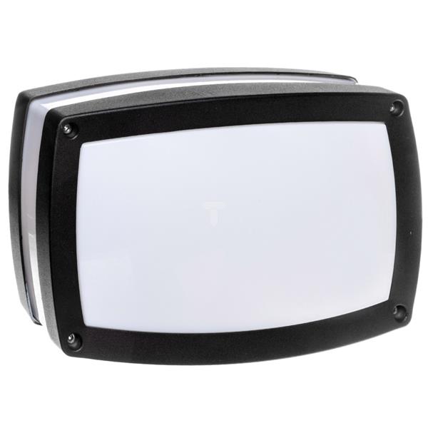 Plafoniera zewnętrzna obudowa z odlewanego aluminium mleczny klosz PC bez źródła światła IP54 LP-14-053 LAMPRIX