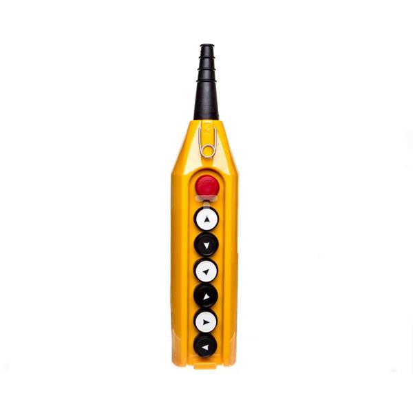 Kaseta sterownicza kompletna 6 przycisków 22mm + 1 30mm T0-PV7E30B222