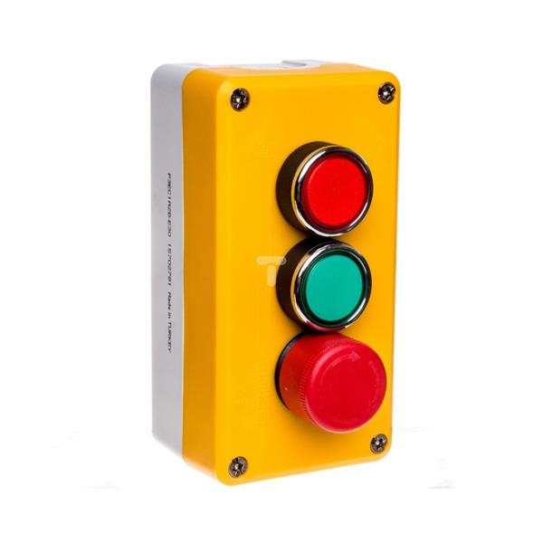Kaseta sterownicza 2 przyciski 22mm + 1 30mm T0-P3EC1A2B-E30