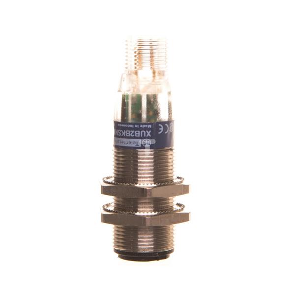 Czujnik fotoelektryczny Sn=15m M18 PNP 12-24V DC M12 4-piny nadajnik metal XUB2BKSNM12T