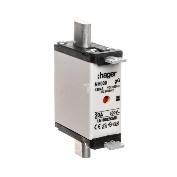 Wkładka bezpiecznikowa NH000 20A gG 500V WT-000 LNH0020MK