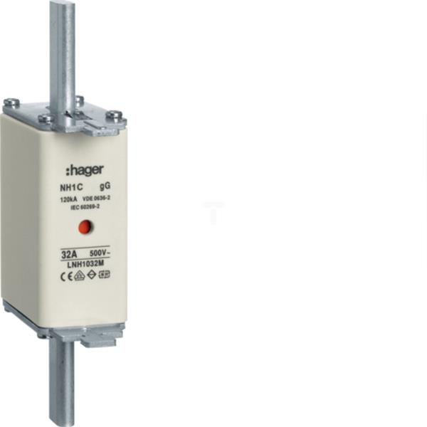 Wkładka bezpiecznikowa NH1C 32A 500V gG LNH1032M