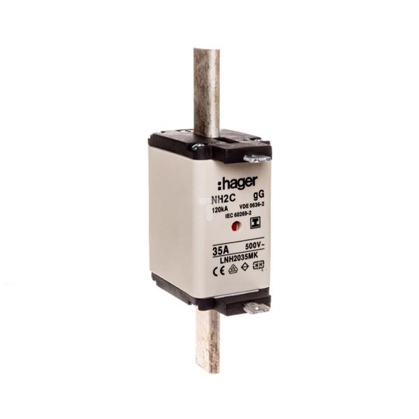 Wkładka bezpiecznikowa NH2C 35A 500V gG LNH2035MK