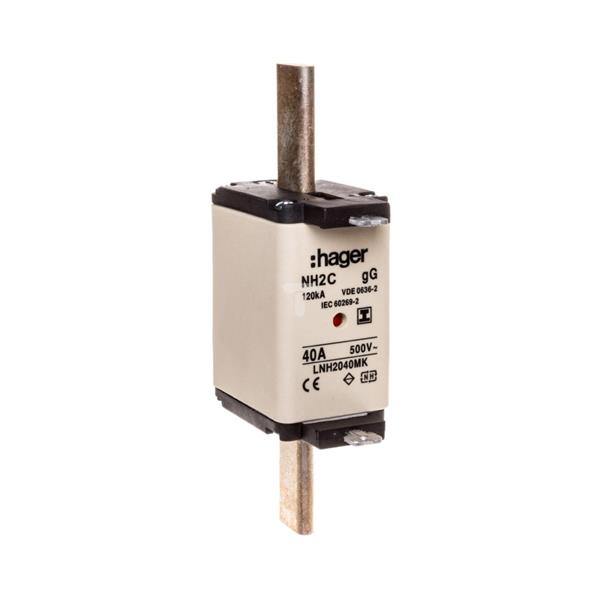 Wkładka bezpiecznikowa NH2C 40A 500V LNH2040MK