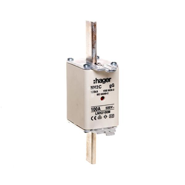 Wkładka bezpiecznikowa NH2C 100A 500V gG LNH2100M