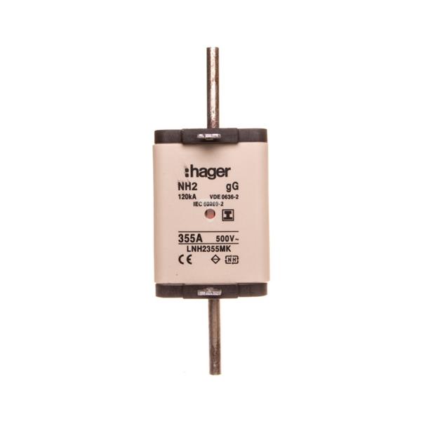Wkładka bezpiecznikowa NH2 355A 500V gG LNH2355MK
