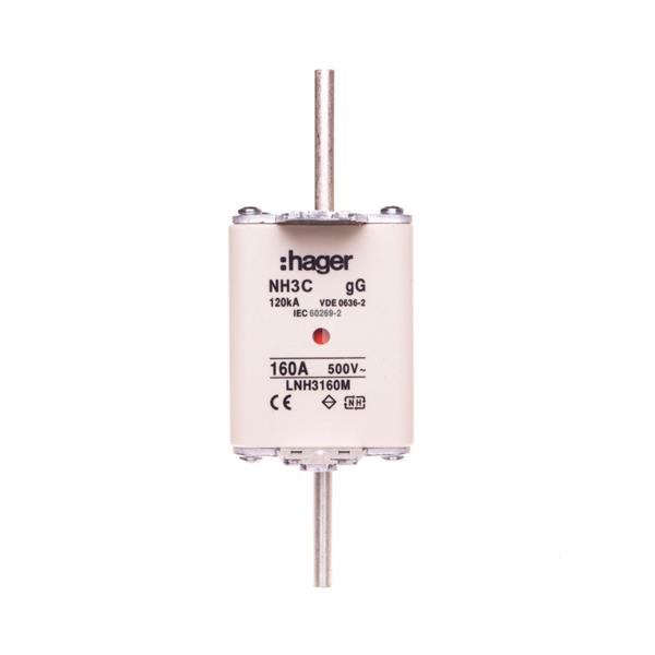 Wkładka bezpiecznikowa NH3C 160A 500V gG LNH3160M