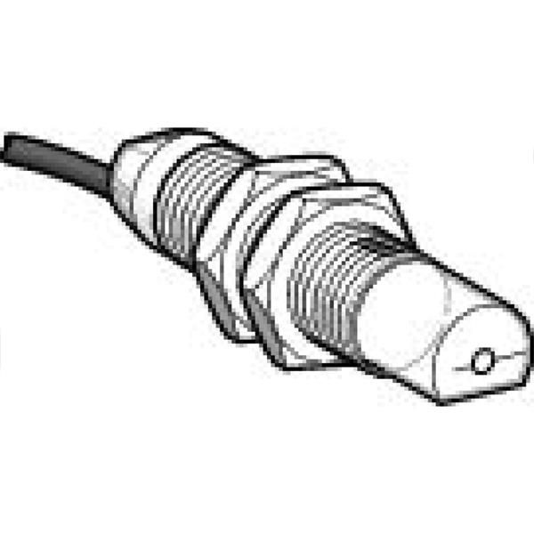 Czujnik fotoelektryczny XUB, odbic., 90°, Sn 0,6m, 12..24VDC, przew. 2m XUB5ANAWL2