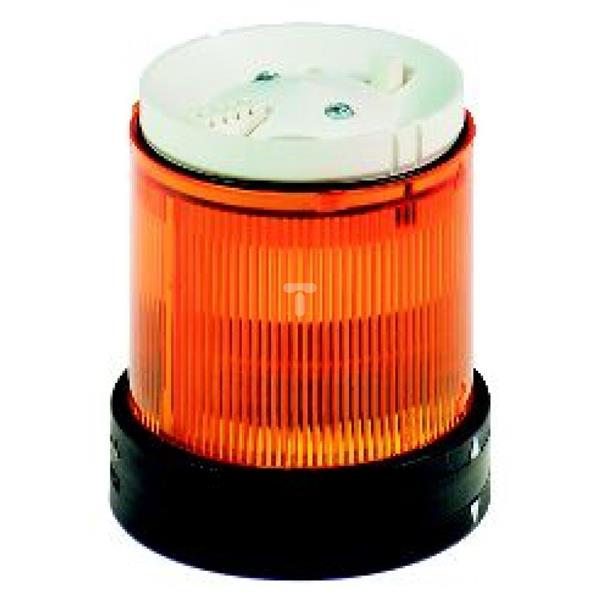 Element świetlny O 70mm, światło stałe, pomarań. -IP65 120 V XVBC2G5