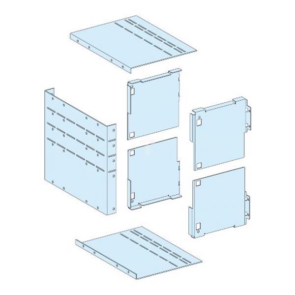 Forma 4 pokrywa do łącza, 4 do 6modułów 04954