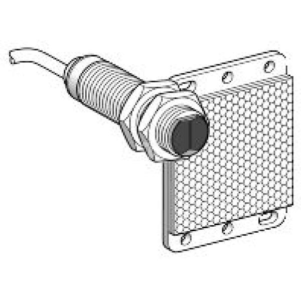 Czujnik fotoelektryczny XU9, spolar., Sn 2m, 12..24VDC, przew. 2m XU9N18NP341