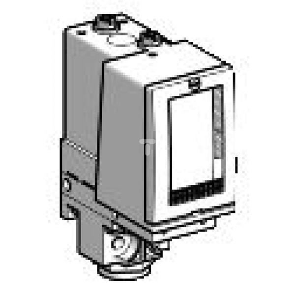 Łącznik ciśnienia  XML-C 160 bar, skala regulowana 2 wartości progowe- 2 C/O XMLC160D2S11