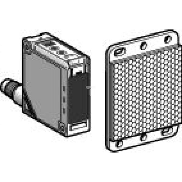 Czujnik fotoelektryczny XUKT, refleks., Sn 1,5m, 12..24VDC, M12 XUKT1KSMM12