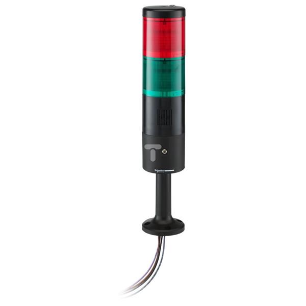 Wskaźnik XVD z buczkiem i LED, G-R stały, 24 V AC/DC, IP 40 XVDB2SGR