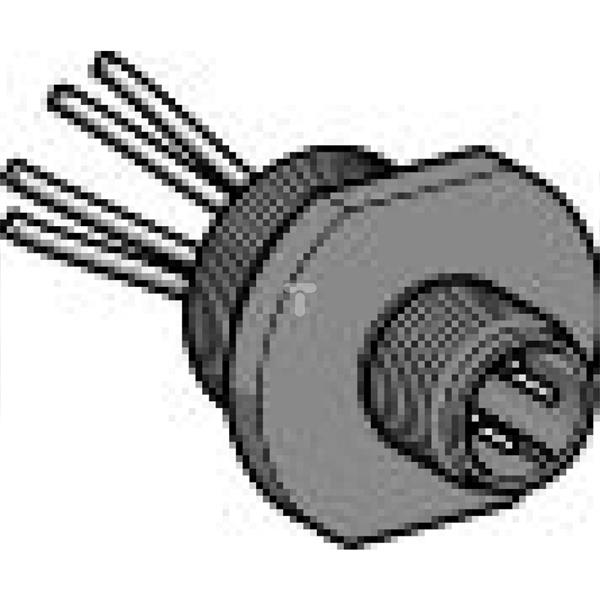 Adapter plast., otwór gwint. Pg 11 -dla konektora męskiego, M12,4-przew. XZCE11P124M