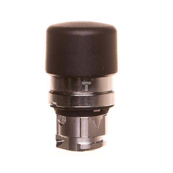 Napęd przycisku grzybk. O22, zatrzym. awar. czarna O40mm z sam. powr. ZB4BC24