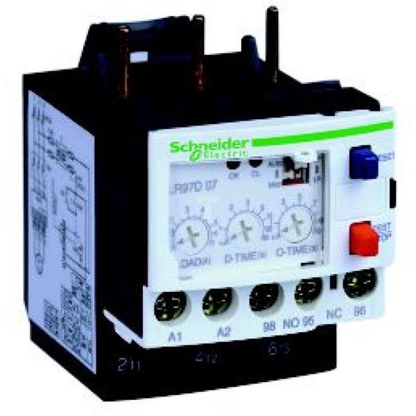 Elektroniczny przekaźnik przeciążeniowy, 1,2…7A, 24 V AC/DC LR97D07B