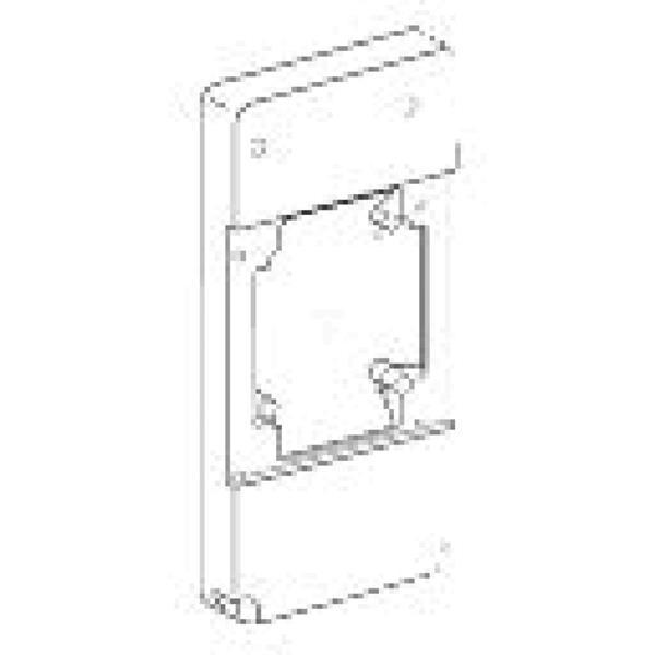 Płytka 103x225mm, dla wypustu 100x107mm 13144