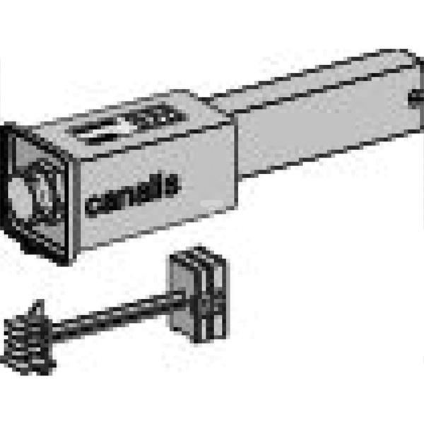 Canalis - kaseta zasilająca dla KBA - 40A - lewa - zgodność z DALI - biały KBA40ABG4TW