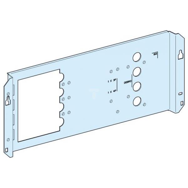 Prisma Plus, system G, płyta montażowa do poziomego NSX250, siln., dźwignia 03032