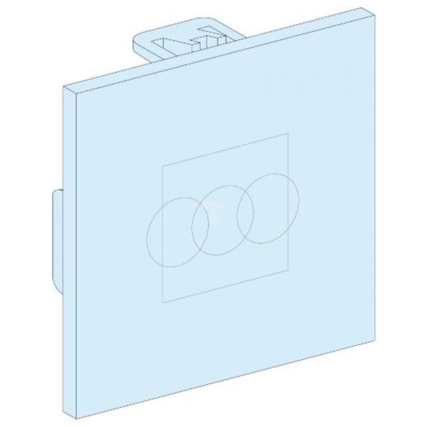 Prisma Plus, System G i P, zaślepka do otworu 72x72mm 03907