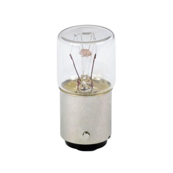 Przezroczysta żarowa Żarówka sygnalizacyjna, BA 15d, 120 V 25 W DL1BRG