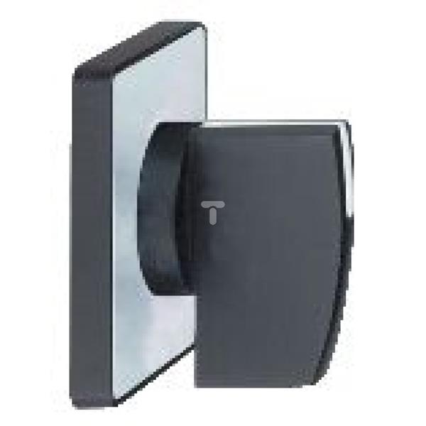 Głowica oper. 45x45mm-kolor metali.-czarna rączka- z etykietą bez op., do graw. KBG3H
