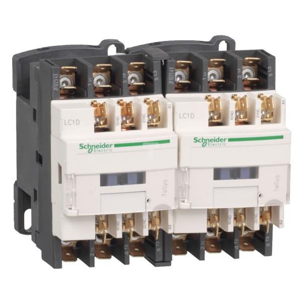 Stycznik nawrotny I= 12A [AC-3], napięcie cewki 220 V DC LC2D129MD