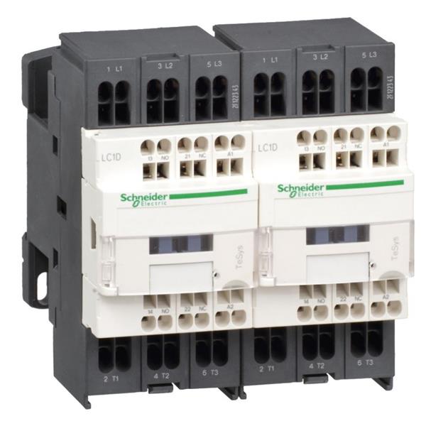 Stycznik nawrotny I=25A [AC-3], napięcie cewki 24 V AC LC2D253B7