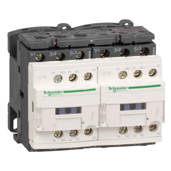Stycznik nawrotny I=25A [AC-3], napięcie cewki 230 V AC LC2D25P7V