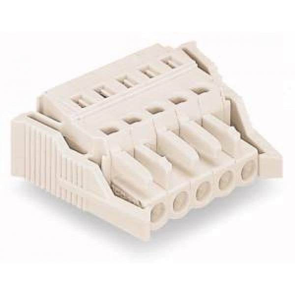 Gniazdo MCS-MIDI Classic 8-biegunowe jasnoszare raster 5mm 721-108/037-000