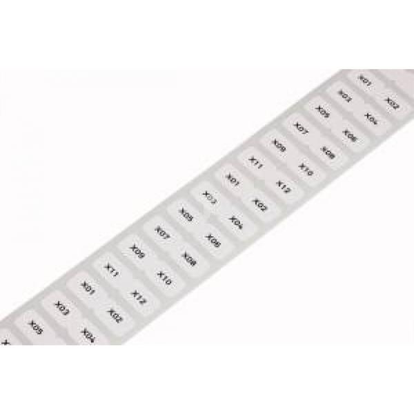 Etykieta samoprzylepna z poliestru o wymiarach 15x9mm żółta 210-806/000-002