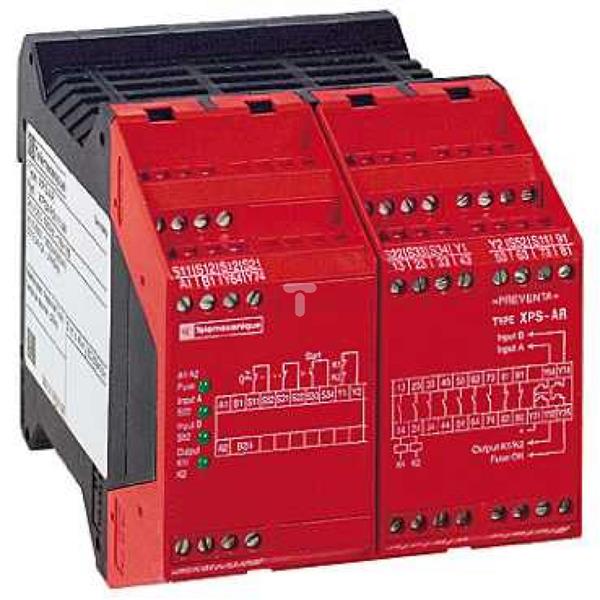 Przekaźnik bezpieczeństwa stop awaryjny 7Z 230V AC 24V DC XPSAR371144