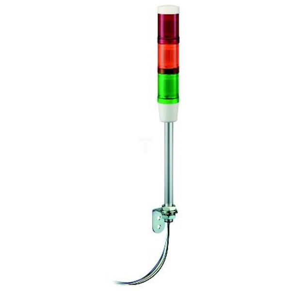 Wskaźnik bez buczka+3 elementy św. - O 45mm - 24 V AC/DC XVMB2RAGSB